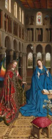 The Annunciation By Jan van Eyck