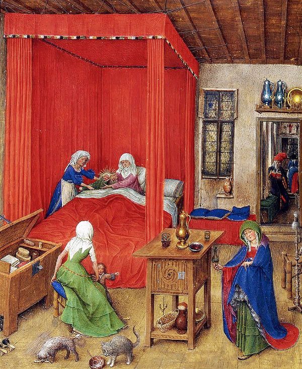 The Birth of John the Baptist 1422 | Oil Painting Reproduction