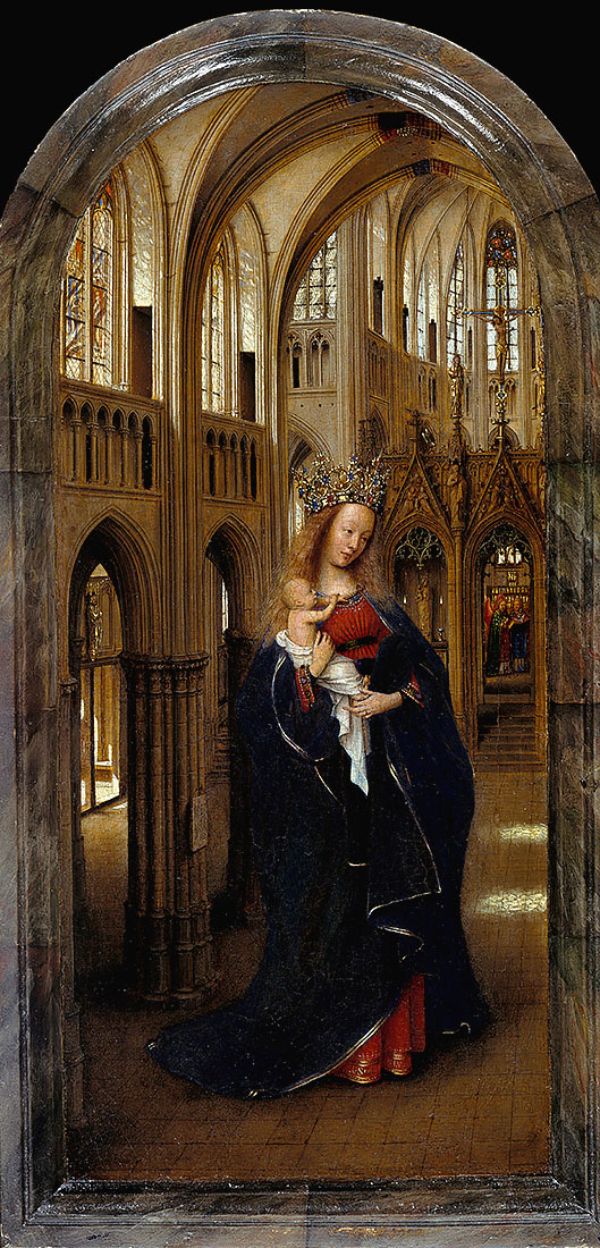 The Madonna in the Church c1438 | Oil Painting Reproduction