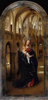 The Madonna in the Church c1438 By Jan van Eyck