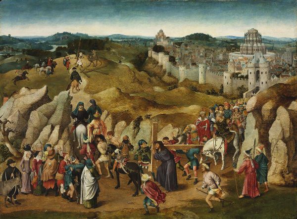 The Way to Calvary by Jan van Eyck | Oil Painting Reproduction