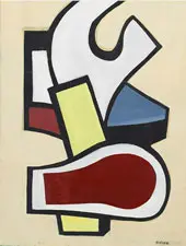 Mural 1954 By Fernand Leger