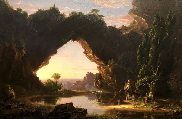 An Evening in Arcadia 1843 by Thomas Cole | Oil Painting Reproduction