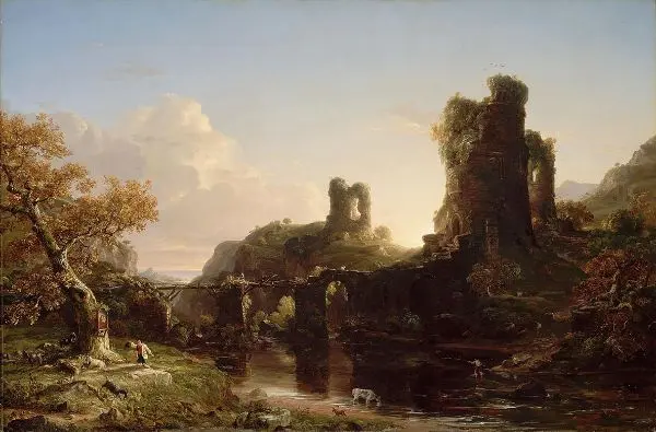 An Italian Autumn 1844 By Thomas Cole