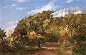Catskill Mountain House c1845 By Thomas Cole