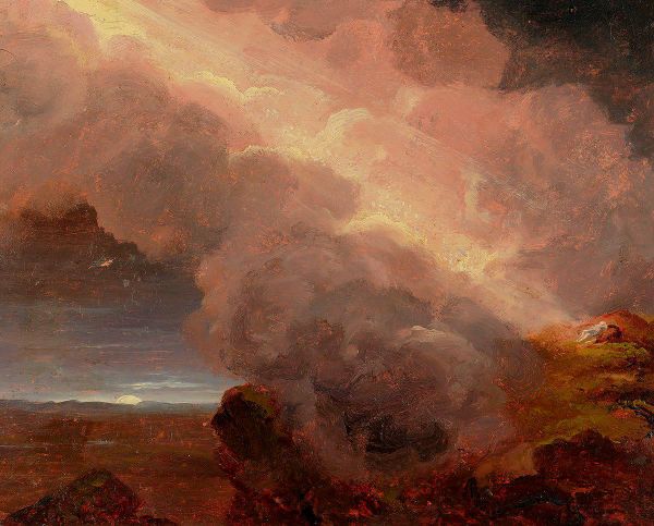 Clouds on the Mountaintop by Thomas Cole | Oil Painting Reproduction