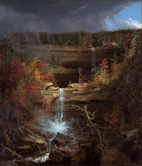 Falls of the Kaaterskill 1826 by Thomas Cole | Oil Painting Reproduction