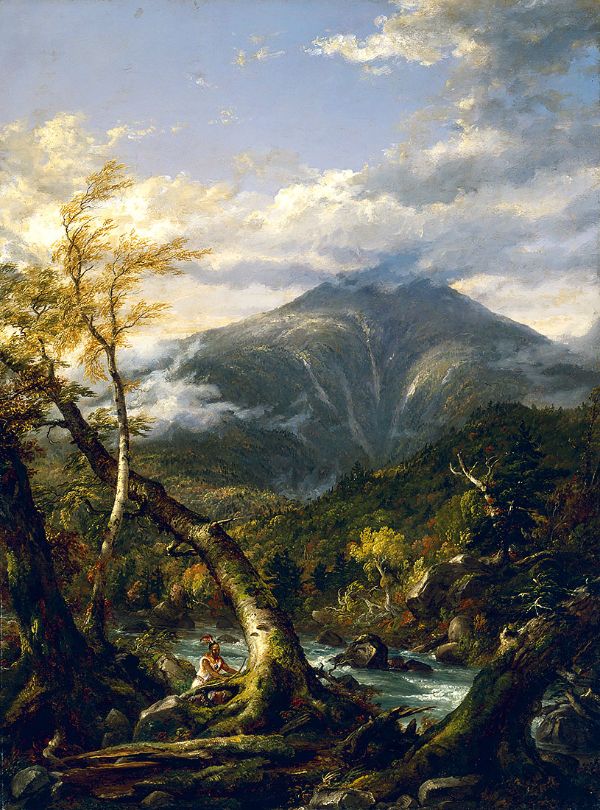 Indian Pass 1847 by Thomas Cole | Oil Painting Reproduction