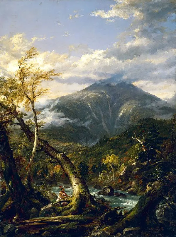 Indian Pass 1847 By Thomas Cole