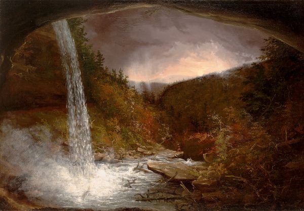 Kaaterskill Falls 1826 by Thomas Cole | Oil Painting Reproduction