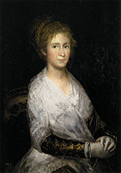 Portrait of Josefa Bayeu By Francisco Goya