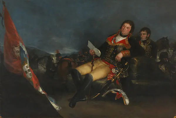 Portrait of Manuel Godoy 1801 By Francisco Goya