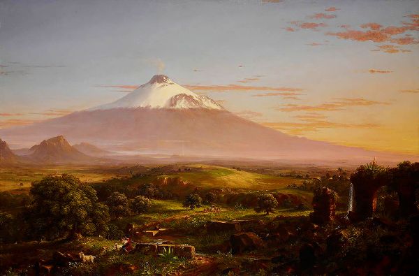 Mount Etna 1842 by Thomas Cole | Oil Painting Reproduction