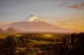 Mount Etna 1842 By Thomas Cole
