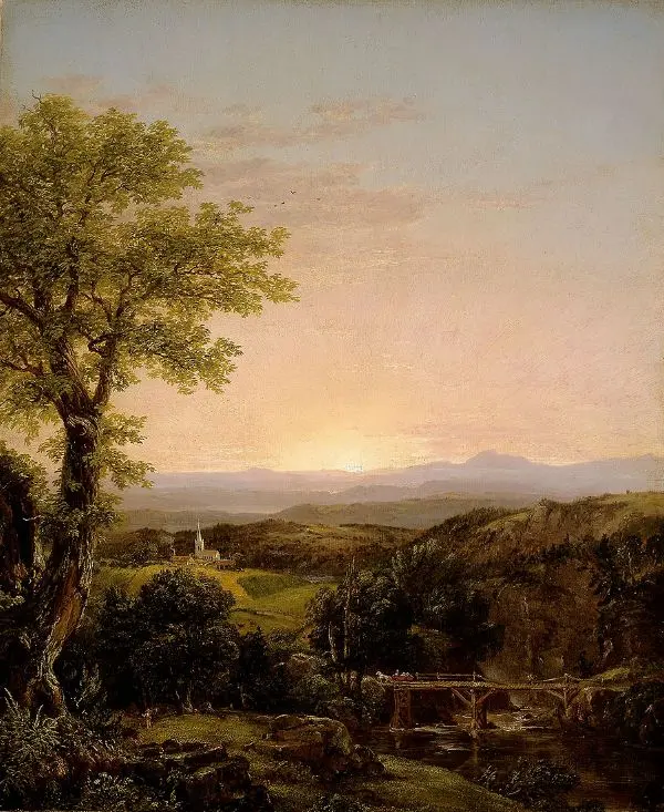 New England Scenery 1839 By Thomas Cole