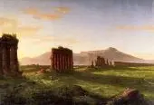 Roman Campagna 1843 By Thomas Cole