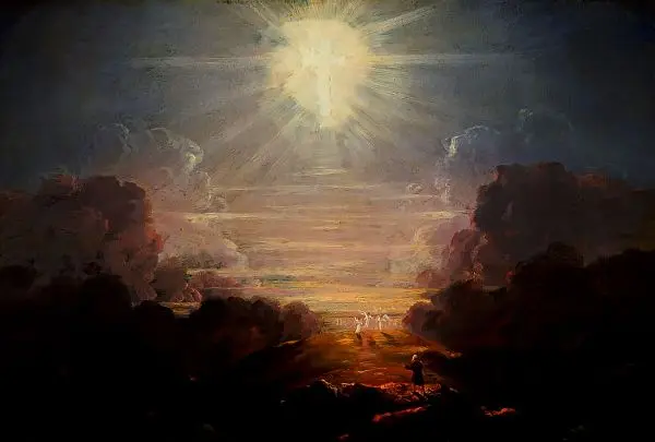 Study for the Cross and the World c1846 By Thomas Cole