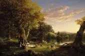 The Pic Nic 1846 By Thomas Cole