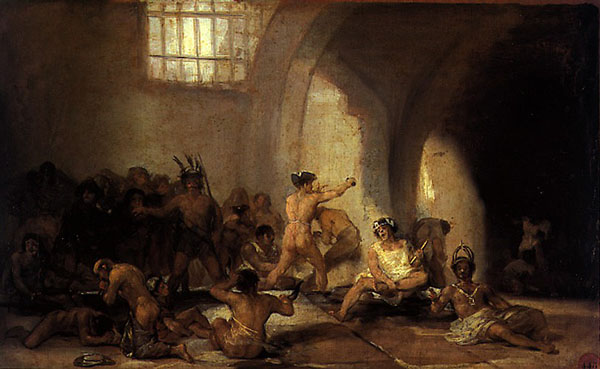The Madhouse by Francisco Goya | Oil Painting Reproduction