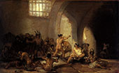 The Madhouse By Francisco Goya