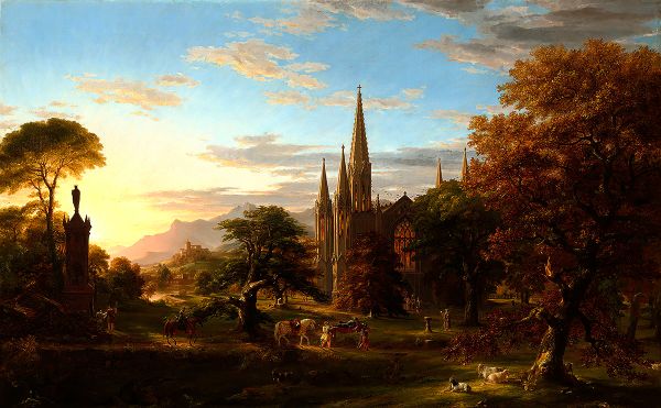 The Return 1837 by Thomas Cole | Oil Painting Reproduction