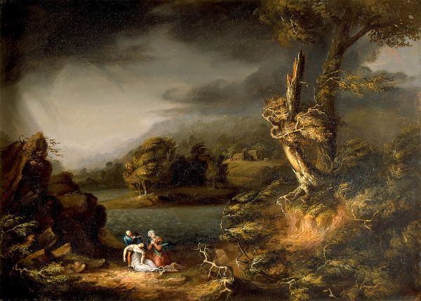The Tempest 1826 by Thomas Cole | Oil Painting Reproduction