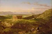 The Temple of Segesta 1843 By Thomas Cole