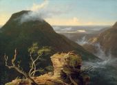View of the Round Top in the Catskill Mountains 1827 By Thomas Cole
