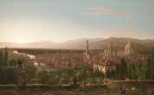 View of Florence from San Miniato 1837 By Thomas Cole