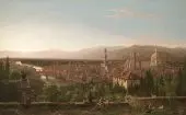 View of Florence from San Miniato 1837 By Thomas Cole
