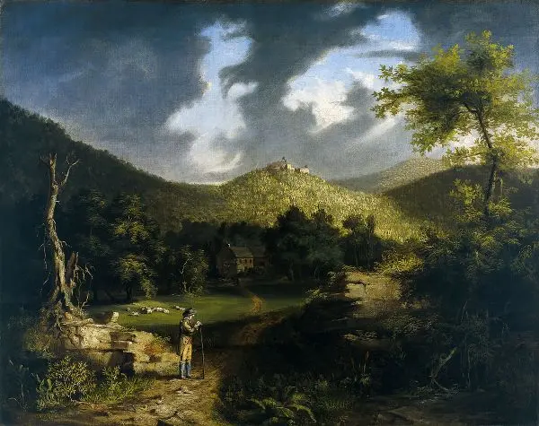 View of Fort Putnam By Thomas Cole