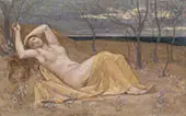 Tamaris c1886 By Puvis de Chavannes