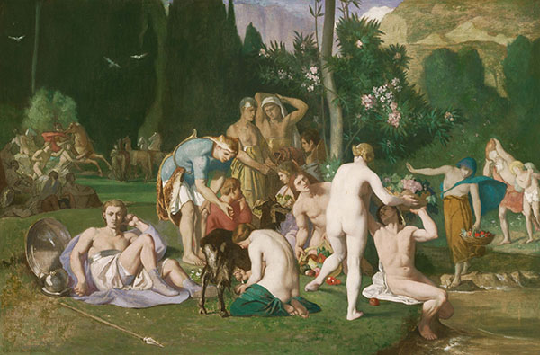 Peace 1867 by Puvis de Chavannes | Oil Painting Reproduction