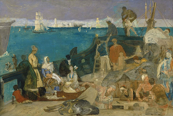 Marseilles Gateway to the Orient | Oil Painting Reproduction