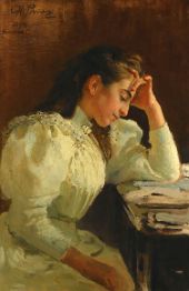 Neapolitan Woman 1894 By Ilya Repin