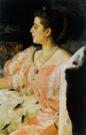 Portrait of Countess Natalia Petrovna Golovina By Ilya Repin