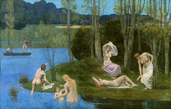 Summer 1891 by Puvis de Chavannes | Oil Painting Reproduction