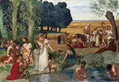 Summer By Puvis de Chavannes
