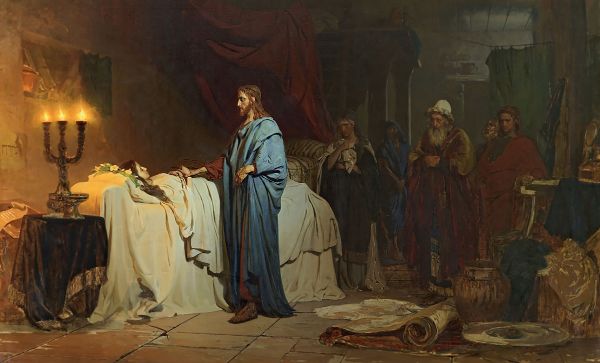 The Revival of the Daughter of Jairus 1871 | Oil Painting Reproduction