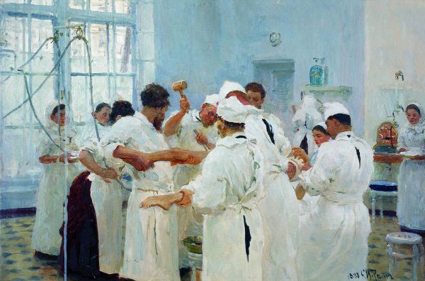 The Surgeon Evgeny Vasilyevich Pavlov | Oil Painting Reproduction