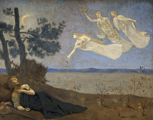 The Dream by Puvis de Chavannes | Oil Painting Reproduction