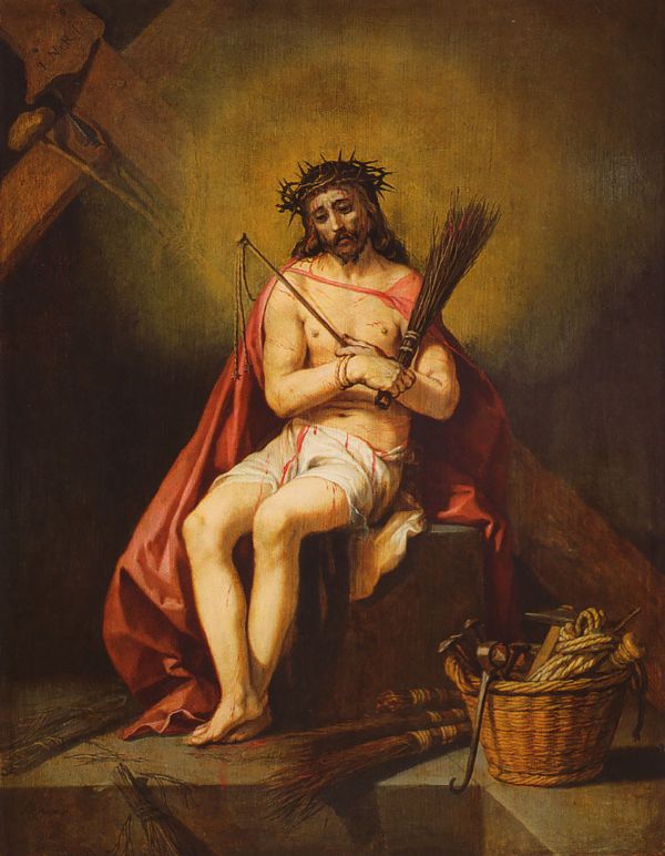 Man of Sorrows 1645 by Abraham Bloemaert | Oil Painting Reproduction