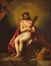 Man of Sorrows 1645 By Abraham Bloemaert