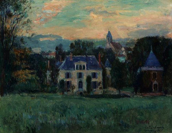 The House of Paulin 1899 by Albert Lebourg | Oil Painting Reproduction