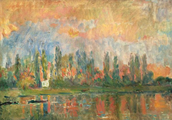 View of the Seine 1902 by Albert Lebourg | Oil Painting Reproduction