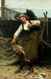 Fisher Girl By Alfred Guillou