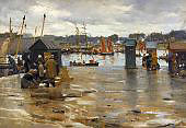 The Port of Concarneau By Alfred Guillou