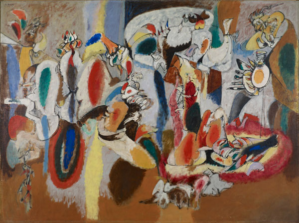 The Liver is the Cock's Comb by Arshile Gorky | Oil Painting Reproduction