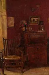 Bedroom Interior By Alice Marian Ellen Bale