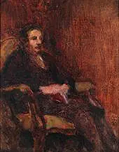 Portrait of an Unknown Sitter By Alice Marian Ellen Bale